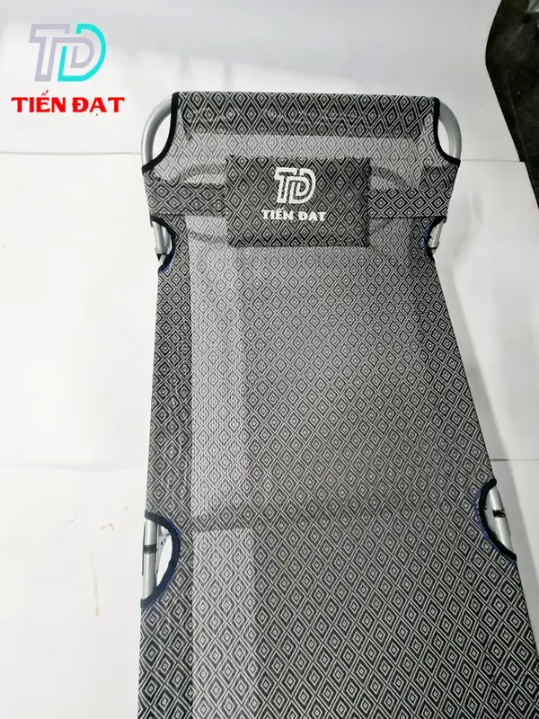 Giường lưới loại 1 thép cac bon sơn tĩnh điện xếp gấp gọn thông minh đa năng 8