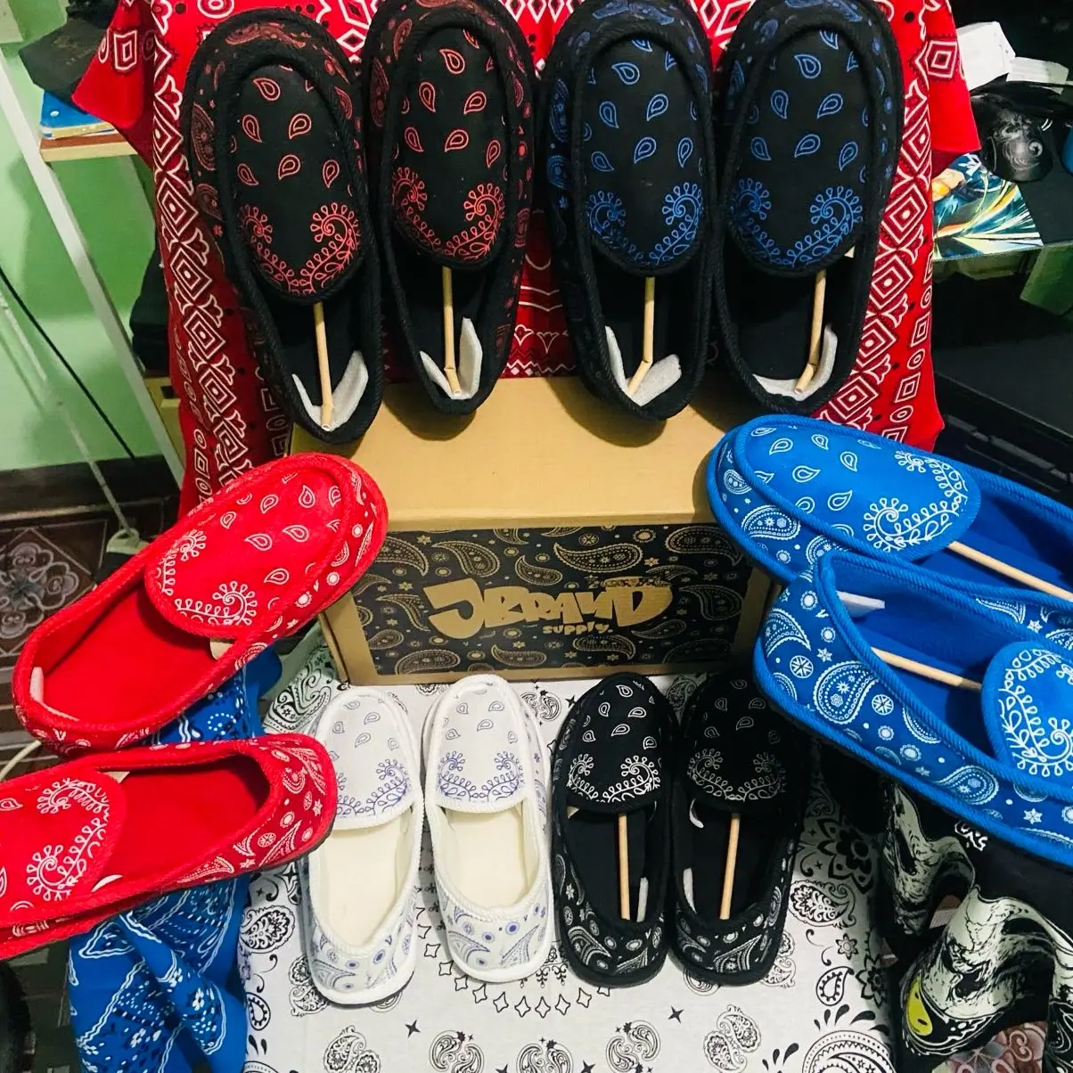 Bandana Style Loafers (shoes)