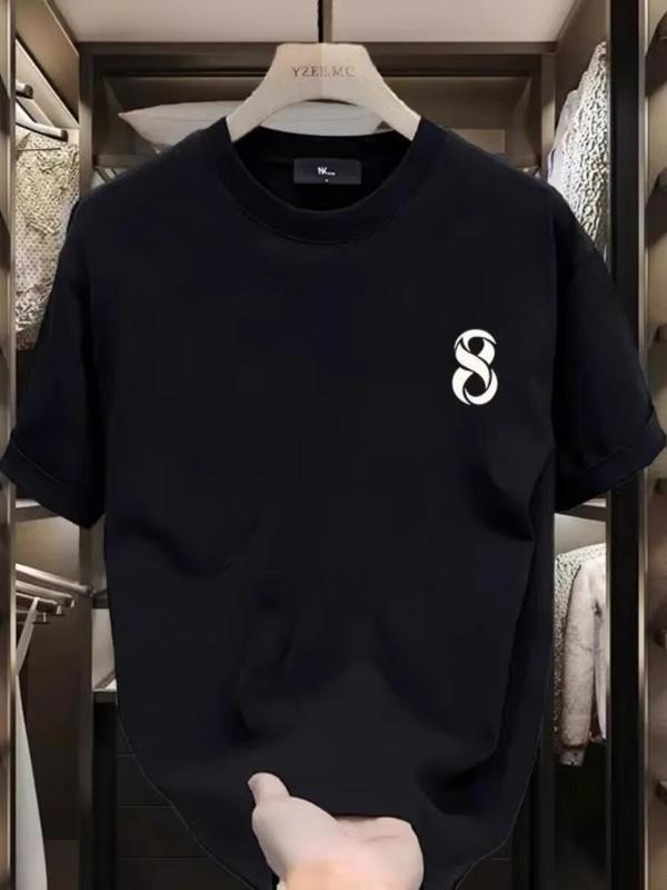 Product Introduction of Short-Sleeved T-shirt Men's Summer New Korean Style Trendy Top Clothes Ins Trendy Brand Loose Cotton T-shirt 3