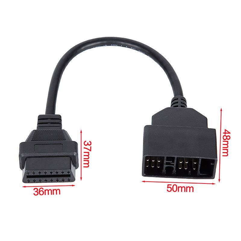 Product Introduction of TOYOTA 22pin 17pin 16pin OBD2 Cable Suitable for Toyota 22.17 Pin Car Connector Cable 5