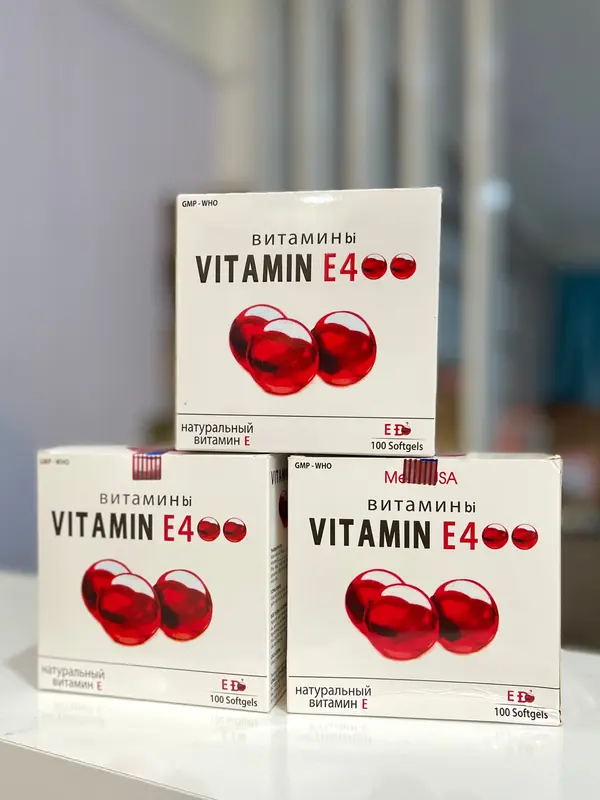 Combo 3 HỘP Vitamin E đỏ 4000mcg dành cho người lớn - Hộp 100 Viên - Thực phẩm bổ sung sức khoẻ 3