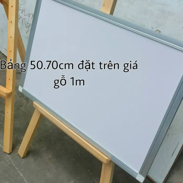 BẢNG PHÓC(mica)(tặng kềm bút lông) trắng dùng trong học tập, biển, bảng giá rẻ 6