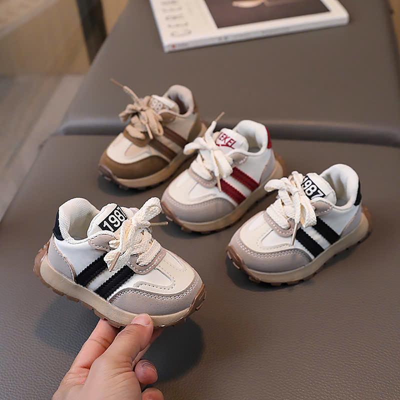 [Form Nhỏ Tăng Size] Giày Thể Thao Cho Bé GAUKID-G19 - Chống Trơn Trượt, Với 3 Màu Cơ bản, Họa Tiết Đơn Giản