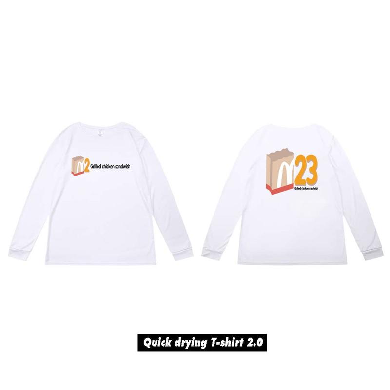 Product Introduction of American-Style Quick-Drying Long-Sleeved Men's Basketball Clothes Long Solid Color Sports Quick-Drying T-shirt High Elastic Sweat-Wicking Workout Clothes Warm-up Jersey 14