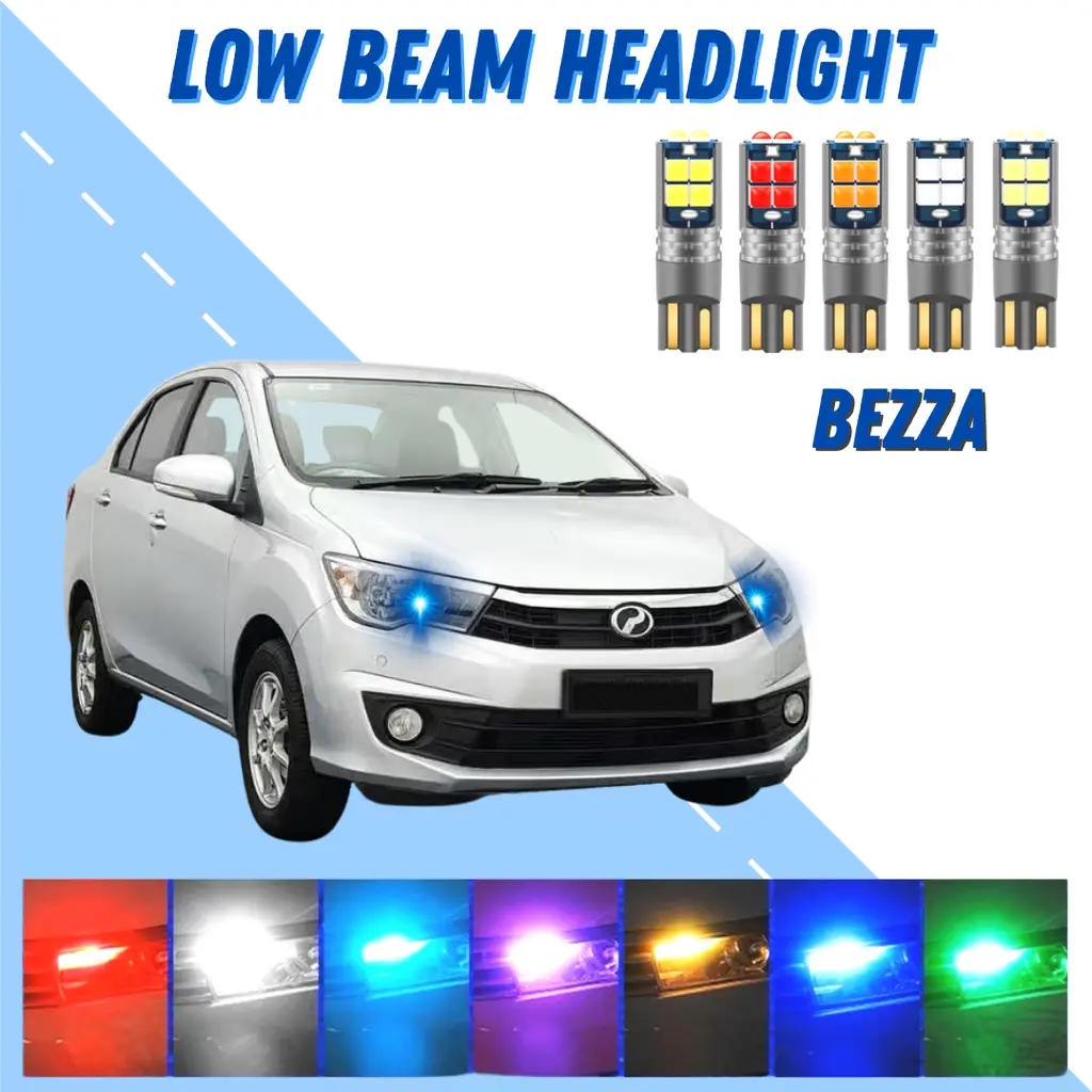PERODUA BEZZA LOW BEAM HEADLIGHT LED BULB RGB Small HeadLamp Mentol ...