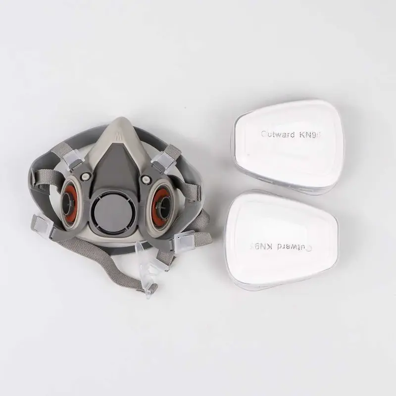 Masker Gas Respirator 6200 Tali Karet 1