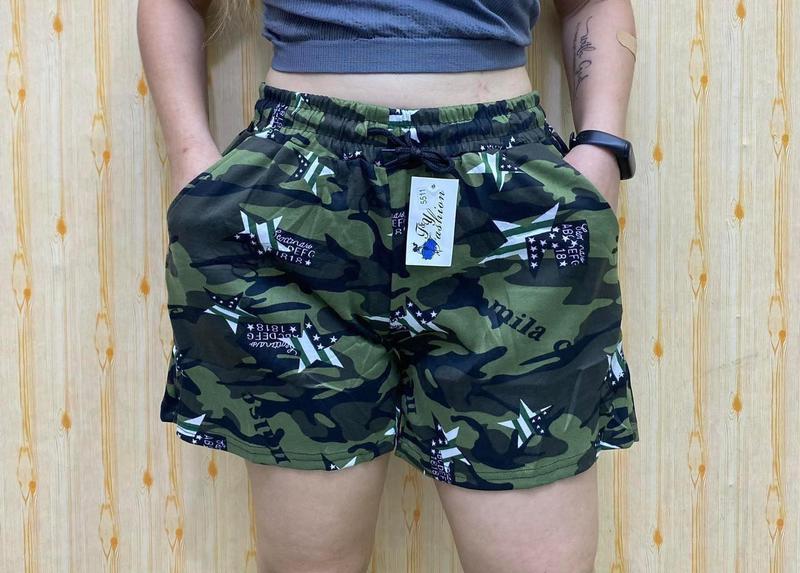 Product Introduction of CAMOUFLAGE SHORTS WITH SIDE POCKET HIGH QUALITY FIT SMALL UP TO XL 10