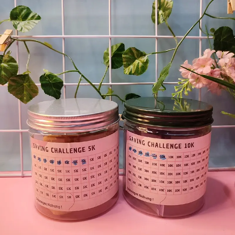 Celengan Target Saving Challenge Sinking Funds Tabungan Viral Budgeting Keuangan 2