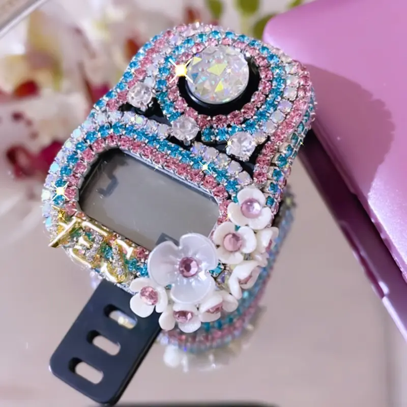Tasbih digital USB Charger 5 Channel swarovski Bunga Muslim 6
