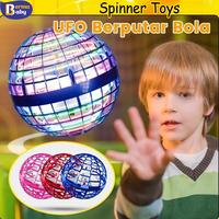 Gambar Drone Bola Terbang UFO Ajaib / Boomerang Gasing Bola Terbang / Spinner Toys/ Include Mini Remote on Off/Drone Bola Terbang UFO Ajaib / Boomerang Gasing Bola Terbang - Warna ungu dari Vixplorn MALL Kab. Tangerang 1 Tokopedia