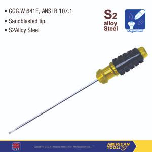 Gambar Obeng Rubber Grip Minus (S2) (SL5) 150mm American Tool 8958591 - 1 dari American Tool & Secure Store Kab. Tangerang Tokopedia