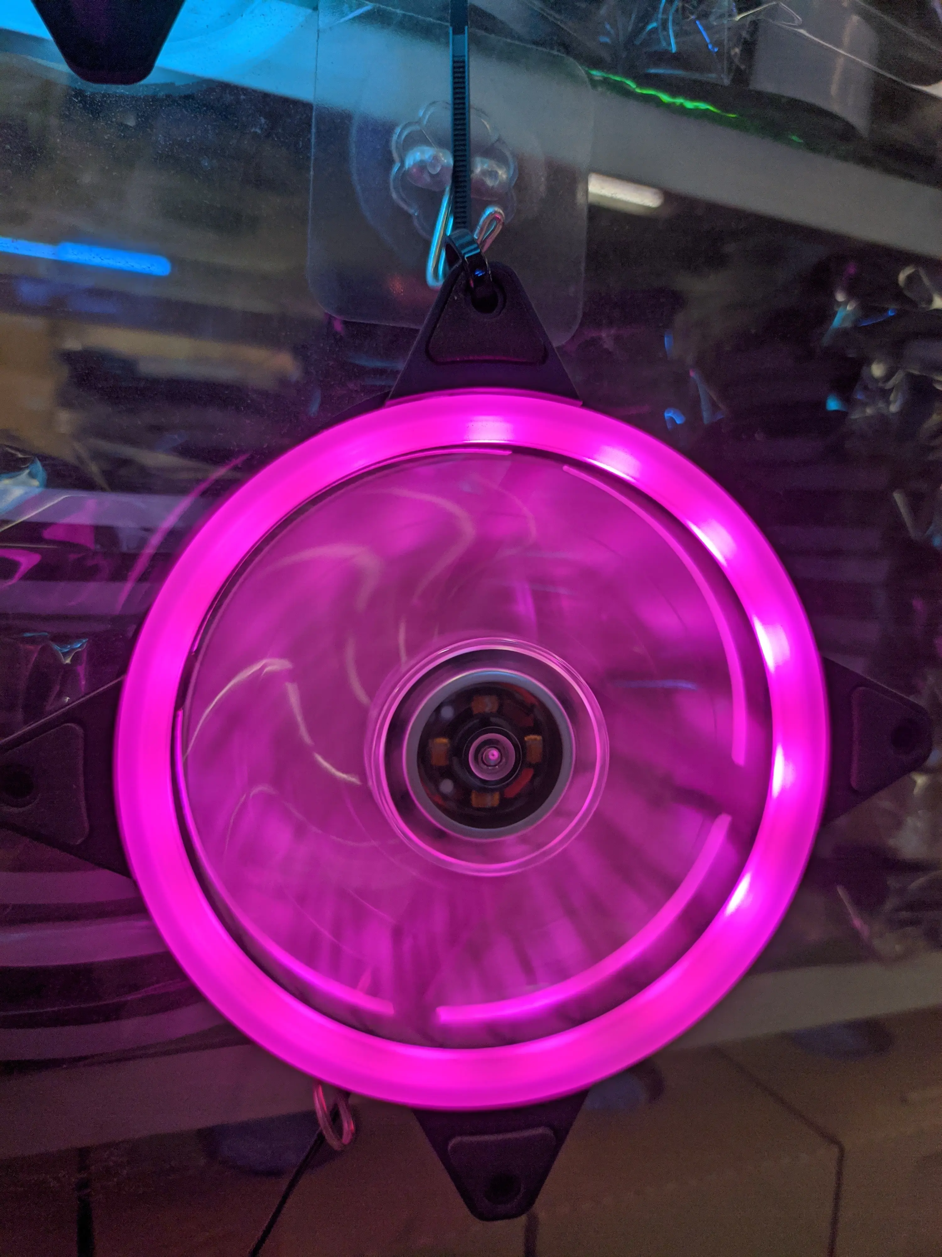 FAN CASING PURPLE  FAN 12CM FAN FULL COLOR UNGU