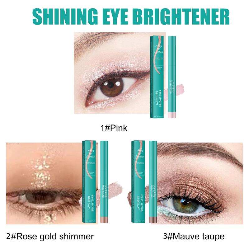 Product Introduction of Jaysuing Eye Shadow Stick Waterproof and Durable Easy to Color Thin and Glittering Repair Crouching Silkworm Brightening One Lazy Eye Shadow Stick 10