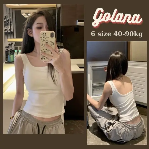 Áo Ba Lỗ Dây To Có Mút Ngực, Dáng Dài Siêu Cá Tính ( Có Bigsize) Bl44
