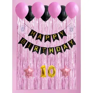 {Paket Hemat} 1 Set Dekorasi Ultah / Ulang Tahun - Lengkap Tinggal Pasang