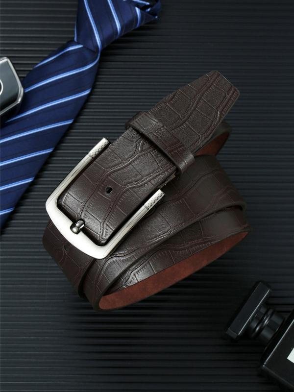 Men's Vintage Fashion All-match Belt, Casual Business Belt for Jeans Trousers, Daily Clothing Decoration, Trendy Exquisite Belt for Birthday Gift 3