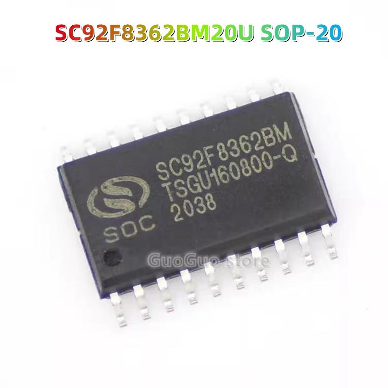 2pcs SC92F8362BM20U SOP-20 SC92F8362BM SOP20 MCU New Original 0