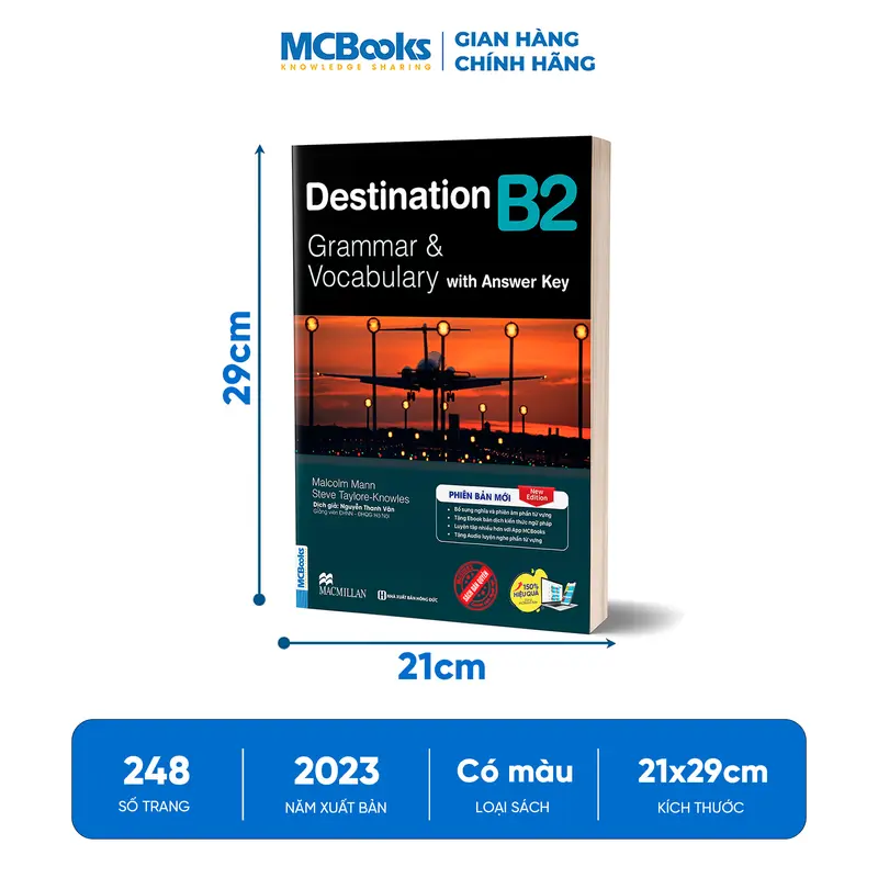 Sách - Destination B2 Grammar and Vocabulary (Bài tập Không Kèm Đáp Án) MCBooks 1