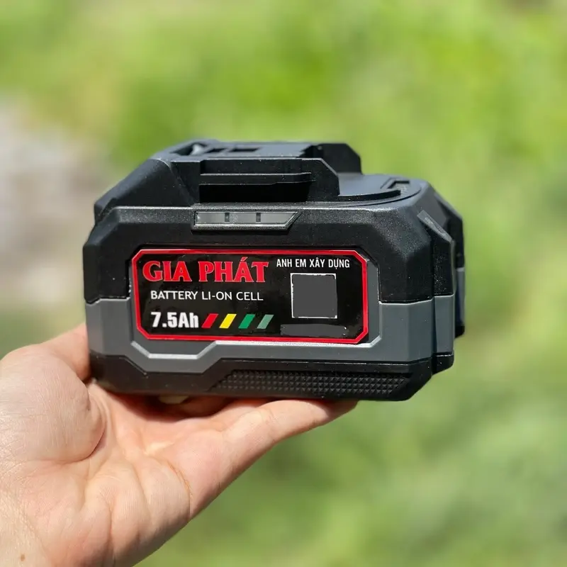 Pin gia Phát anh em xây dựng (bản cao cấp) dòng xả 10c