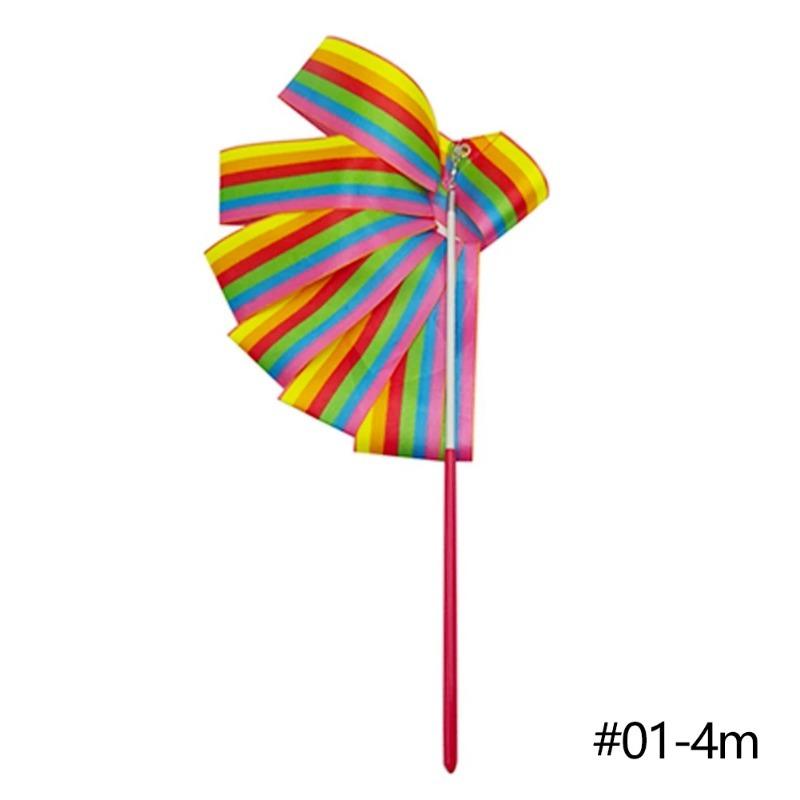 Product Introduction of 2M/4M Colorful Gym Ribbons Dance Ribbon Rhythmic Art Gymnastic Ballet Streamer Twirling Rod Stick For GYM Training Professional 22