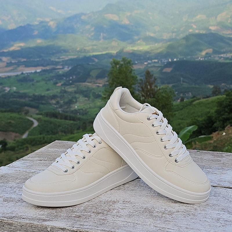 Giày Sneaker Nữ Trắng Đen Kem JEAN NESTY Chất Liệu Cao Su Tổng Hợp Siêu Nhẹ NT-8004 4