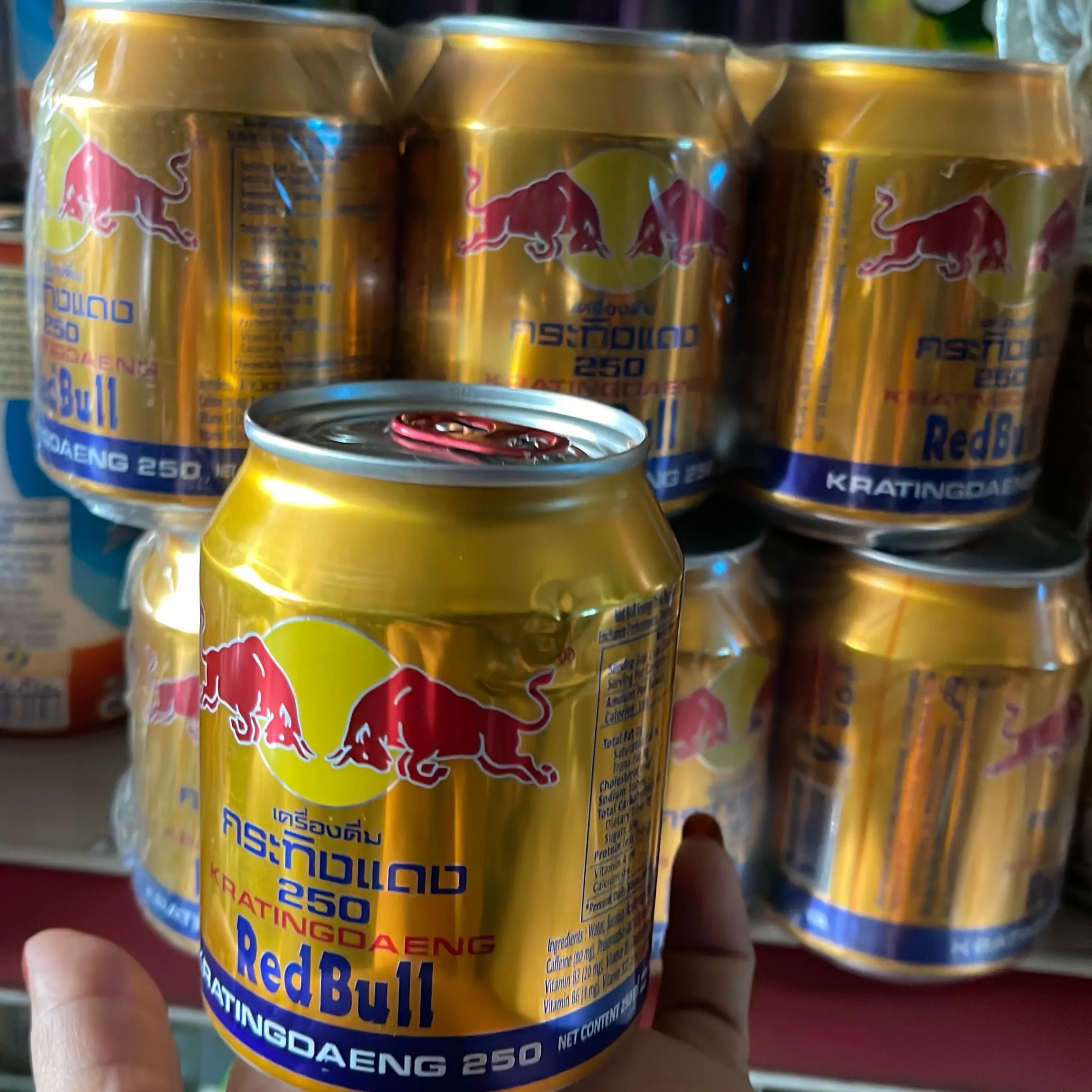 lốc 6 lon Nước tăng lực RedBull hàng thái chính hãng