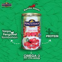 Gambar King's Fisher Sarden mini saus sambal Makanan Kaleng 155 g kings fisher dari Kingsfisher Kota Administrasi Jakarta Utara 3 Tokopedia
