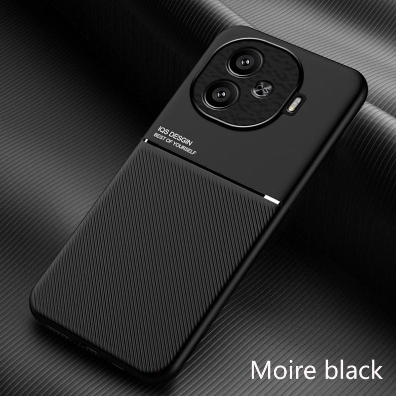  Ốp Da Cho Điện Thoại vivo iQOO Z9 Turbo Tương Thích Với Z9x iQOOZ9x V2353A V2361A V2352A Ốp Điện Thoại Giá Đỡ Nam Châm Xe Hơi Sang Trọng Bảo Vệ Silicon Lì Ốp Chống Sốc Coque W8 