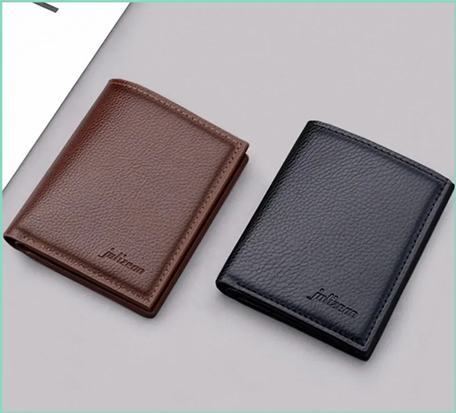 VÍ DA NAM KIỂU ĐỨNG V186 CHẤT DA MỀM BỀN BỈ KIỂU DÁNG HIỆN ĐẠI PHONG CÁCH HAN QUỐC