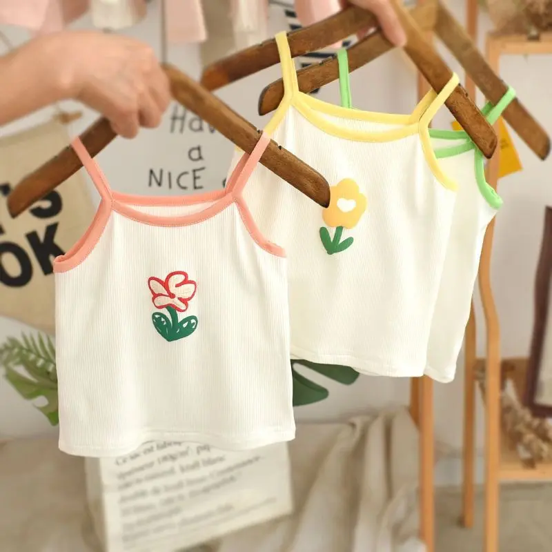 Áo Yếm Cho Em Bé Trẻ Sơ Sinh, Trang Phục Mùa Hè Mỏng, Lớp Cơ Sở Cho Trẻ Em, Áo Không Tay Cho Bé Gái, Thích Hợp Cho Áo Mặc Bên Ngoài, Phát Hành Vào Năm 2025