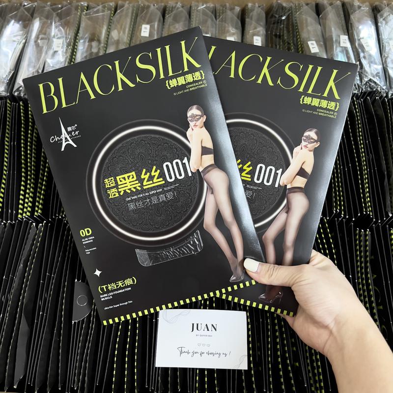 [Chính hãng] Quần Tất Black Silk QCCC Siêu Dai Siêu Trong, Tàng Hình