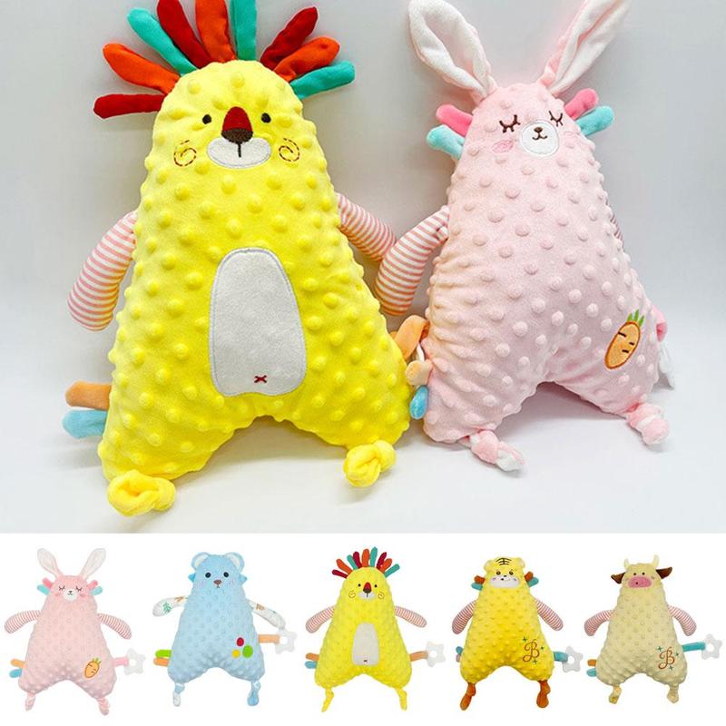 Product Introduction of 1Pcs Baby Toy Comforter Sleeping Towel Toys Baby Soothing Toys Toy Baby Doll Plush Soft Toy E7N2 30