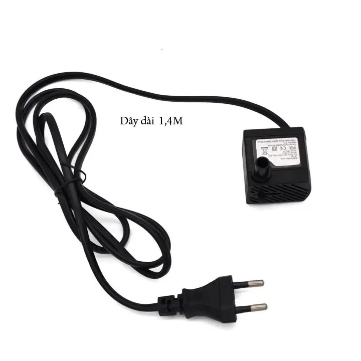 Máy Bơm 3W Nước Chìm cho Hồ Cá, Hòn Non, Bộ Thác Nước - 3W không đèn điện 220vol 2