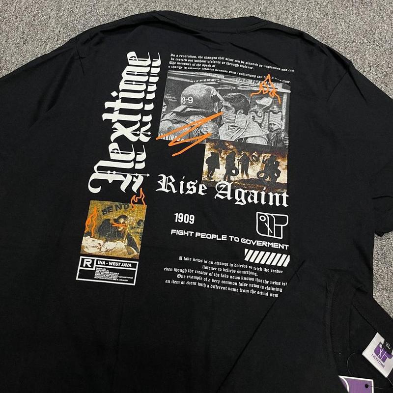 Wenz Kaos ThanksInsomnia - Baju Atasan Pria Lengan Pendek Oblong Surfing Stylish Edisi Terbatas 0