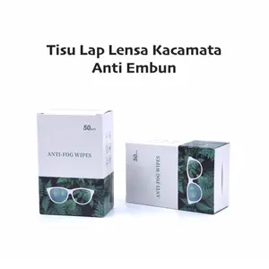1 Pcs Tisu Anti Fog / Embun Lensa Kacamata & Kamera - Fog Wipes Glasses Kaca