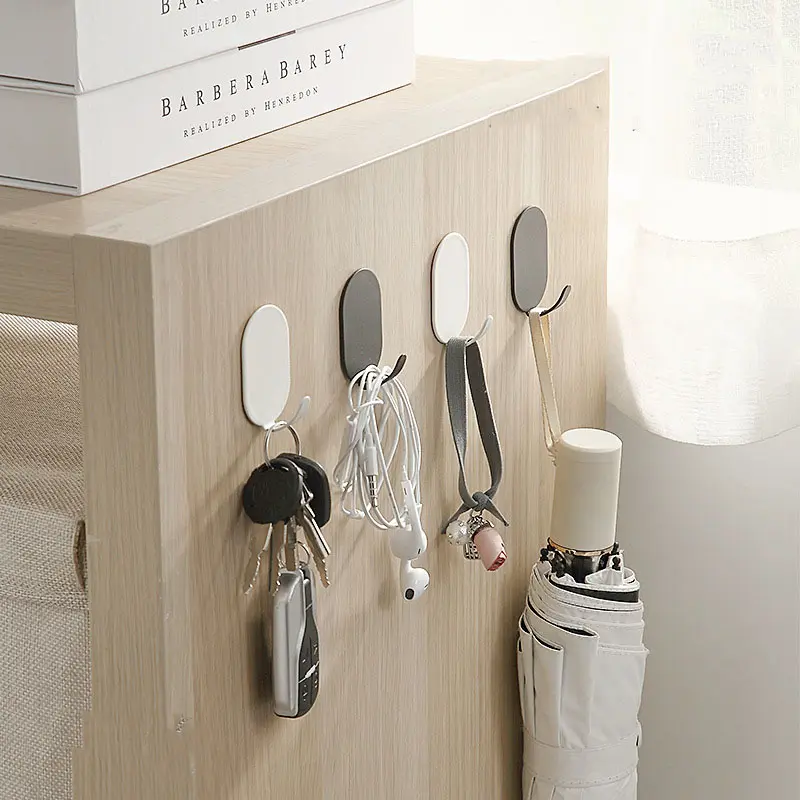 Combo 5 móc dán tường inox 304 treo đồ đa năng siêu chắc chịu lực tốt tiện dụng mã M1 1