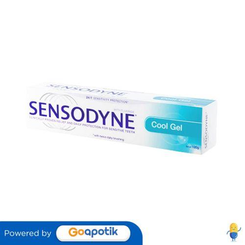 Gambar SENSODYNE COOL GEL PASTA GIGI TUBE 100 GRAM dari Apotek Taman Kedoya by GoApotik Kota Administrasi Jakarta Barat Tokopedia