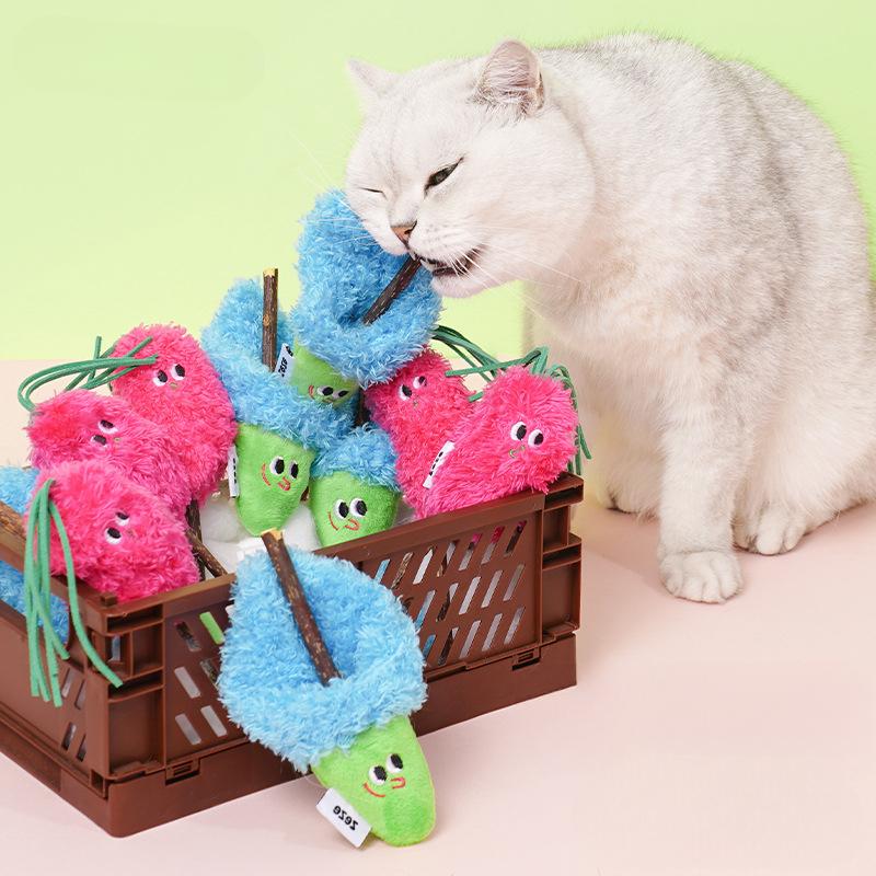 Bite-Resistant, Molar Rod, Self-Hi, Catnip, Cat Teaser, Toy, - TikTok ...
