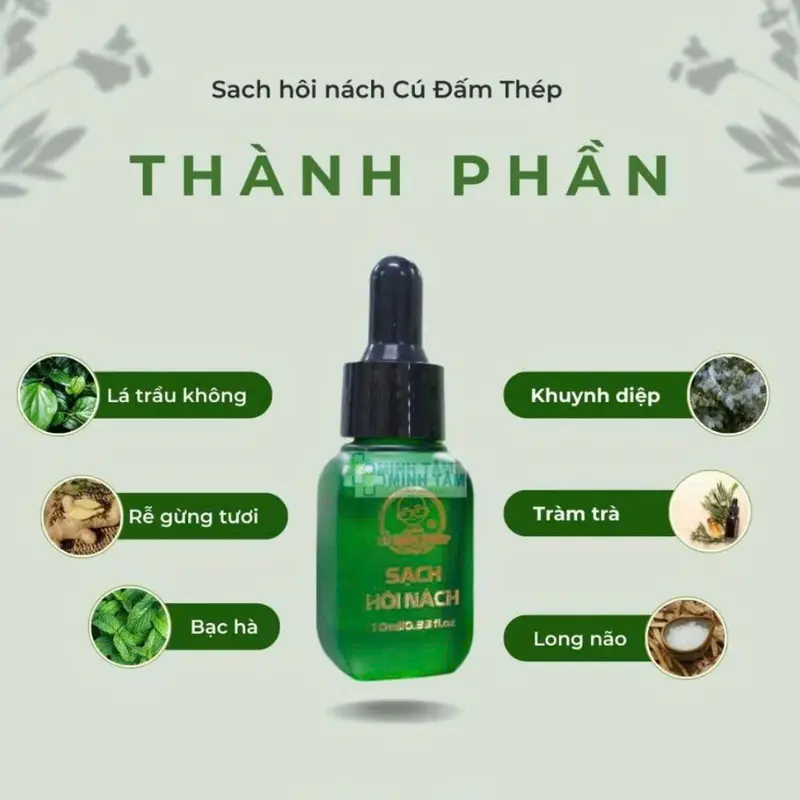 Serum Hôi Nách, Sạch Hôi Chân Cú Đấm Thép ( Phiên Bản Nâng Cấp Đặc Biệt) 2