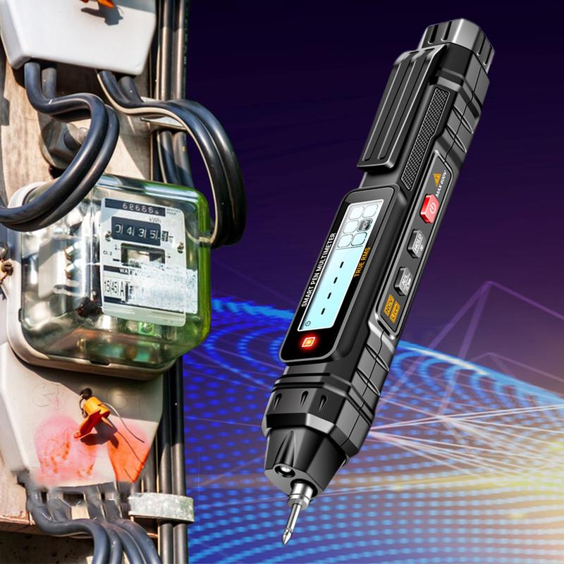 Multimeter Fire Digital Multimeter Pen 4000 Counts Voltage Detector for Fire - TikTok ...