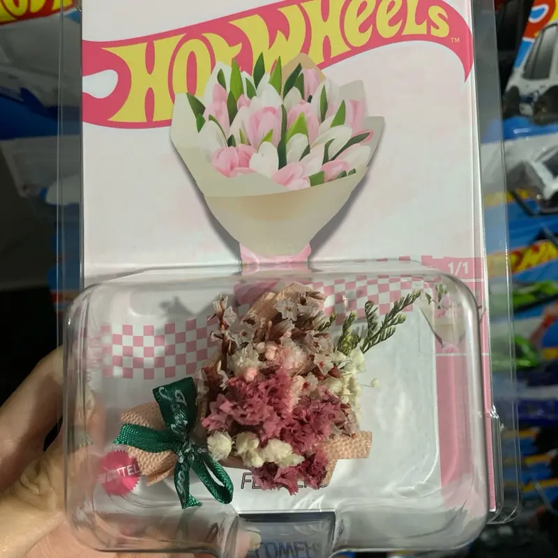 Hoa Hot Wheels custom - Hoa ngẫu nhiên - Decor Phòng, Decor (màu hoa ngẫu nhiên) 1