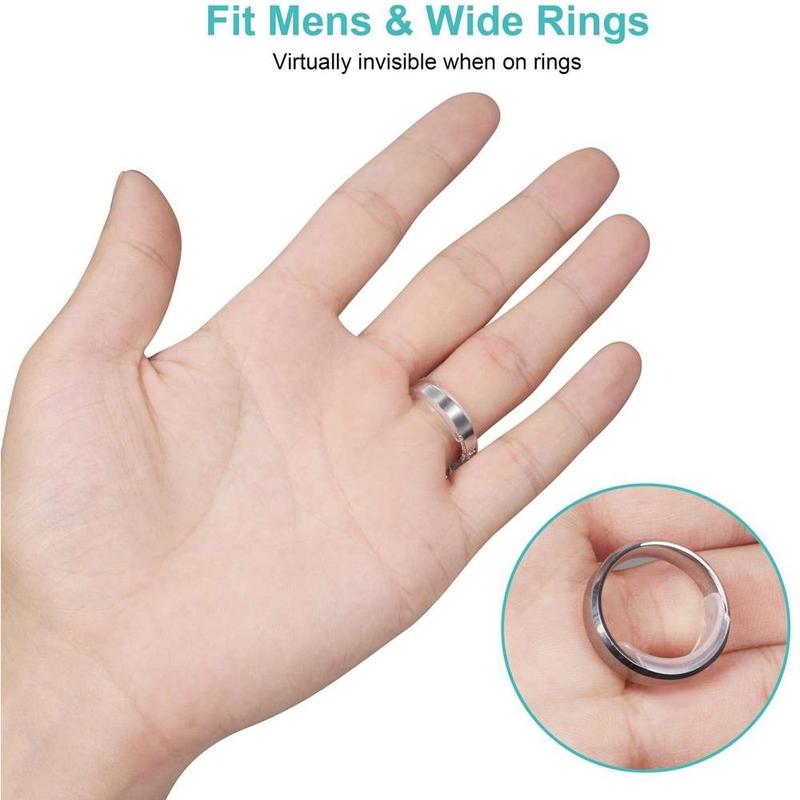 Ring Size Adjuster, Invisible Ring Size Adjuster for Loose Rings, Ring Adjuster Fit Any Rings, Assorted Sizes of Ring Sizer 7