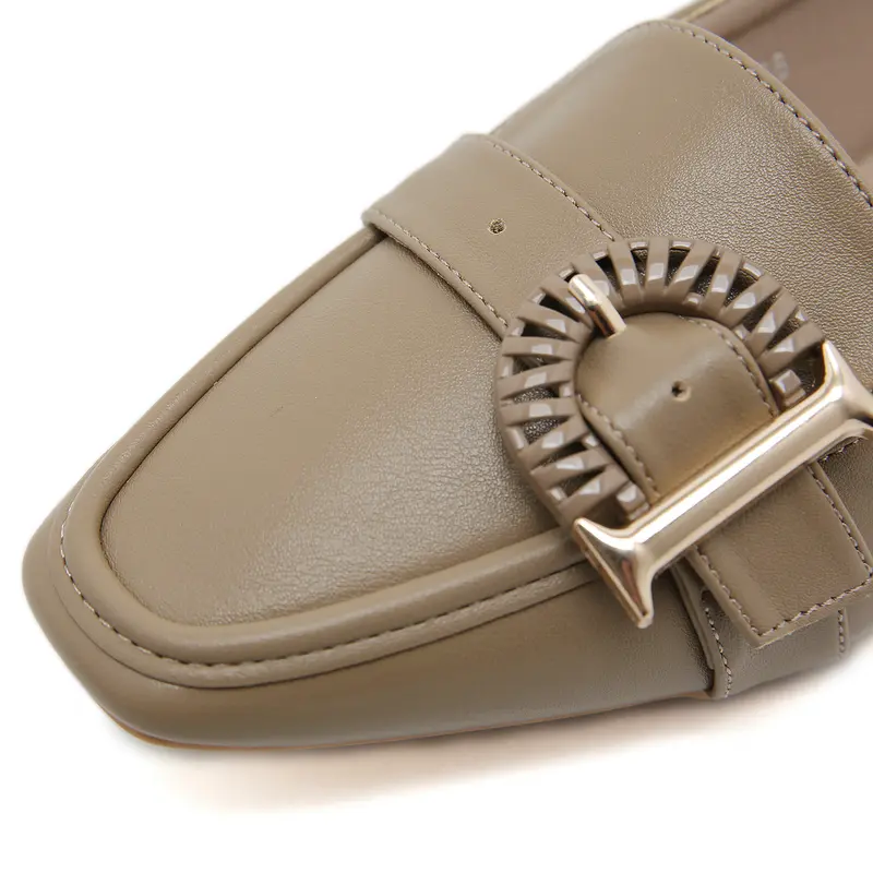 Bozka sepatu wanita Paris1A Sandal BLACK/KAHKI/CREAM 5