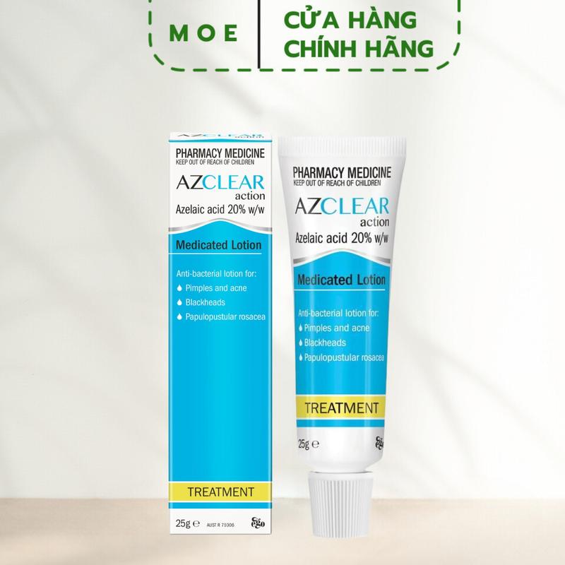 Kem Trị Mụn Azclear Action Medicated Treatment Lotion Azelaic Acid 20% 25g