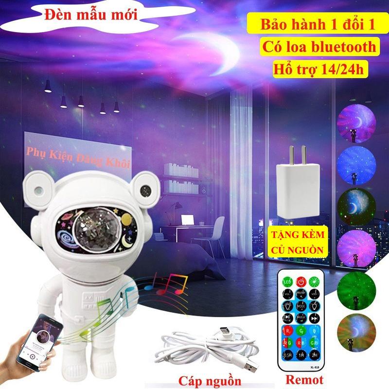  Đèn phi hành gia Decor phòng có loa bluetooth remote điều khiển  - Mẫu mới   Tặng kèm củ nguồn   