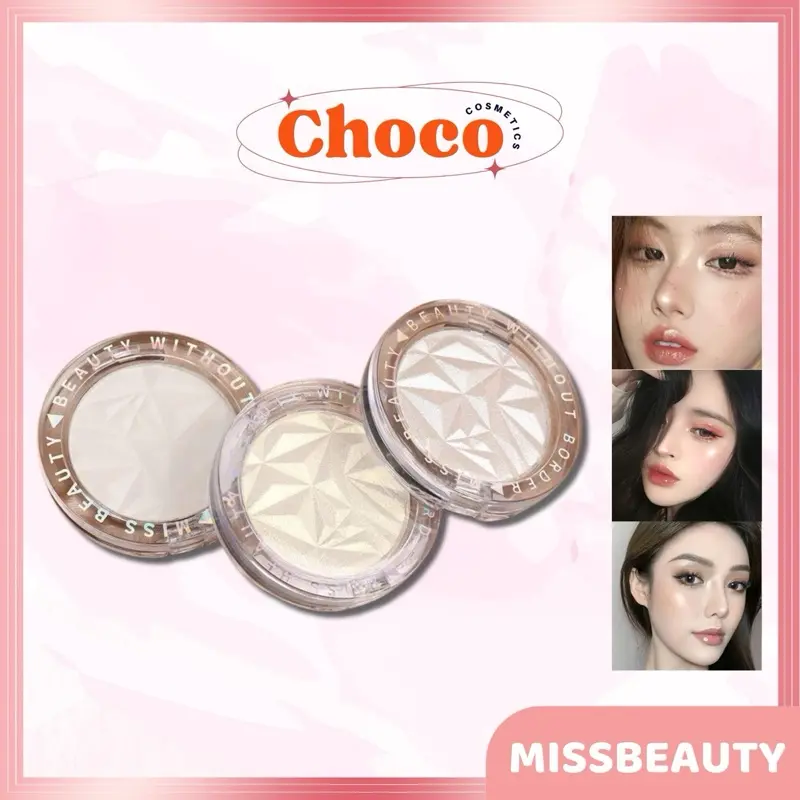[MISS BEAUTY] Phấn bắt sáng tạo khối nhũ kim tuyến lấp lánh phù hợp đi tiệc Choco.cosmetic