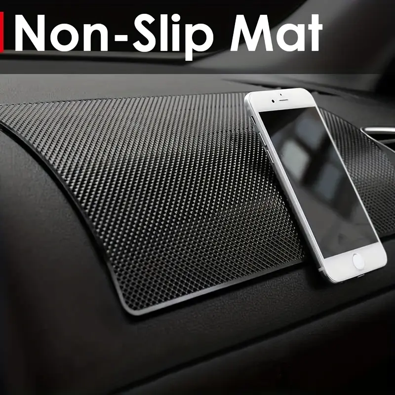 Car Dashboard Non-Slip Sticky Mat Phone Key Holder Non-Slip Mat Magic Anti-Slip Pad Adhesive Mat Car Sticker For BMW Car Accessories,Three Sizes Available