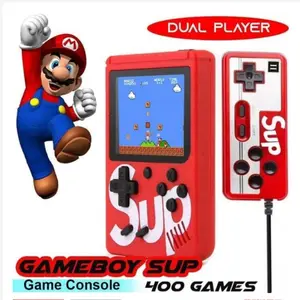 (ORIGINAL) Game Boy Mini SUP LCD 3 inch 400 Permainan Portable Dengan Game Lengkap