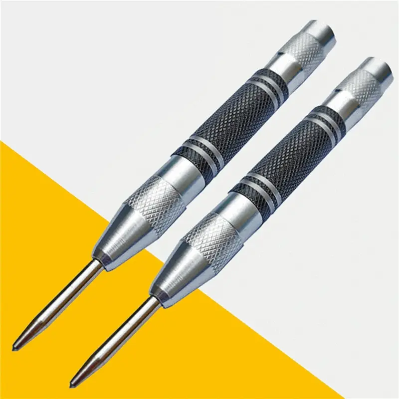 super strong automatic punch center and automatic punch center adjustable spring loaded metal drill tool