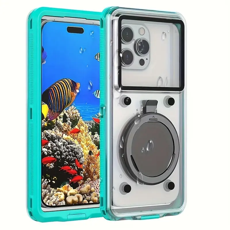 Multifunctional Waterproof Phone Case, 1 Count Phone Protector with Touch Screen, Suitable for Most Phone Models, Designed for Swimming Diving 2